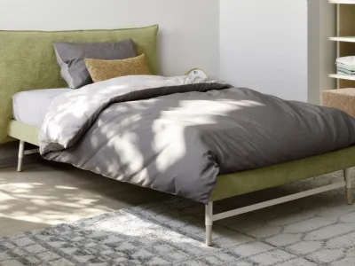 Letto Singolo con Ruote - Joy Essenziale Ruote