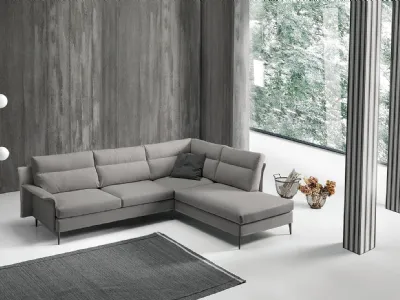 NON SOLO SALOTTI LUXURY - Divano laterale componibile con poggiatesta  reclinabili Lift 168cm(personalizzabile)